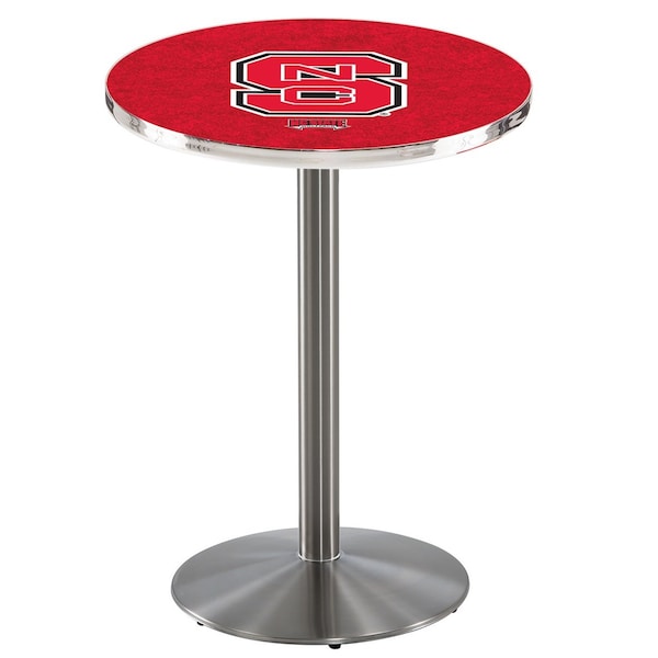 42" Stainless Steel North Carolina State Pub Table